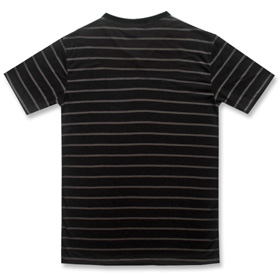 BACK - Stripey, Dark Grey Top