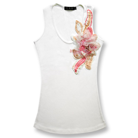 Pink Camellia Top