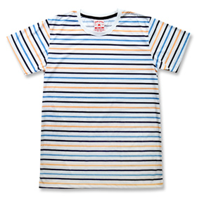 White Stripe Top