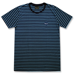 Stripey, Blue Top